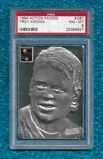 1994 ACTION PACKED QUARTERBACK CLUB QB1 TROY AIKMAN PSA 8 NM-MINT COWBOYS