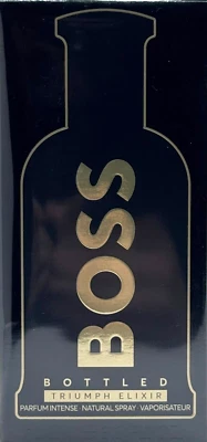 HUGO BOSS EMBOTELLADO TRIUMPH ELIXIR PERFUME SPRAY INTENSO PARA HOMBRE 3,3 OZ / 100 ml Foto 1 de 4