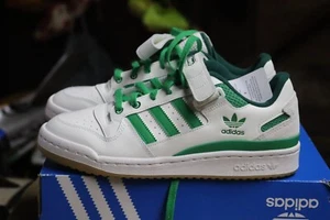 Adidas Forum Low White Green Gum (IE7175) Sz 10 or 11.5 or 12 Originals Shoes - Picture 1 of 15
