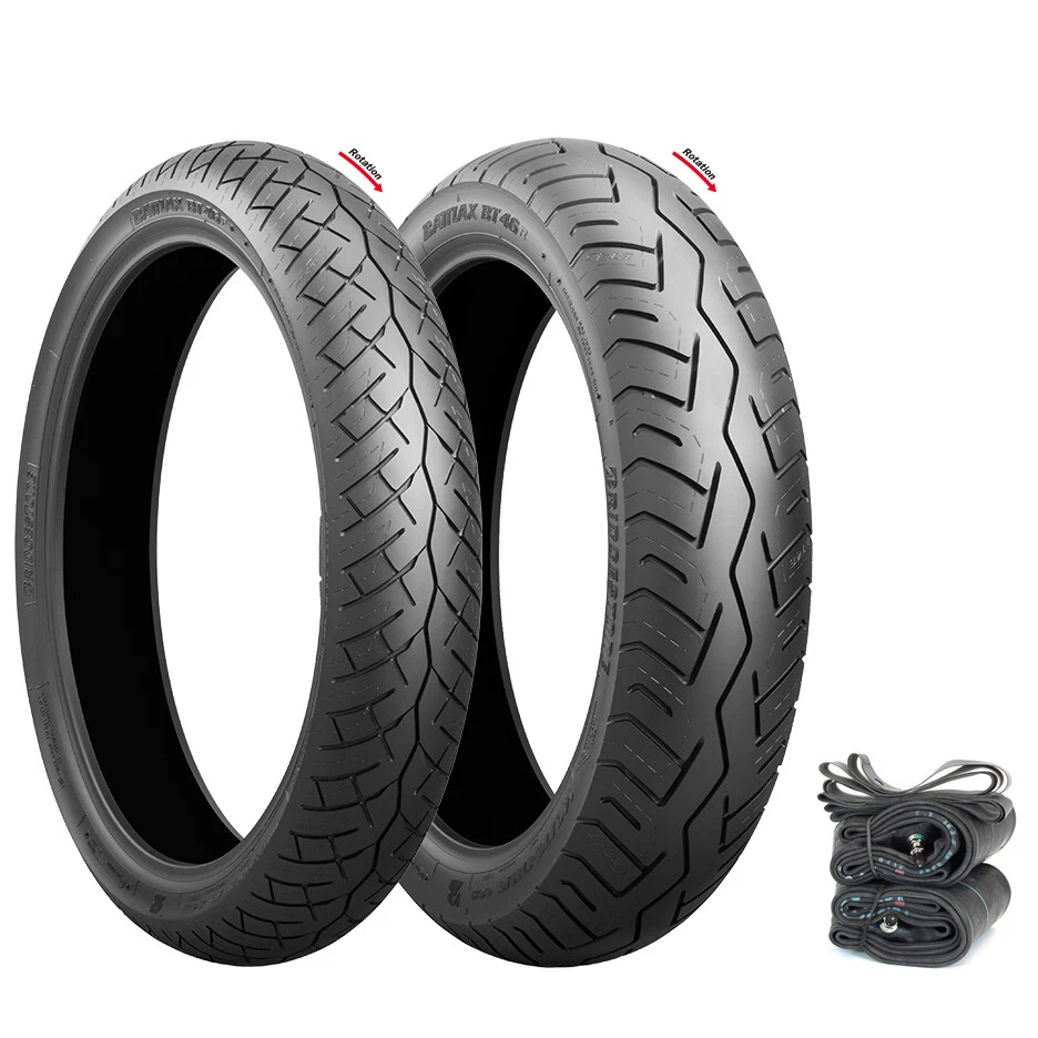 Bridgestone Battlax BT-46 Tire Set - Honda SL350K 69-71 CB500T/550 CB750K 69-76 Foto 1 de 1