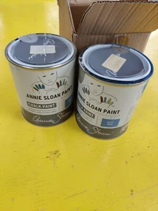 Greek Blue - Annie Sloan Chalk Paint Two 1 litre Tins one with only 100ml used - Picture 1 of 2