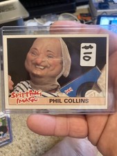 PHIL COLLINS Topps 1990 Spitting Image Card #2