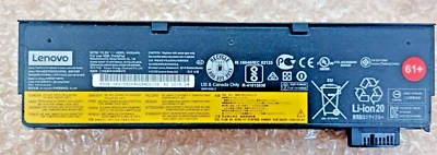 Genuine 61+ Lenovo Thinkpad T470 T480 T570 01AV425 01AV424 48Wh Battery Foto 1 de 3