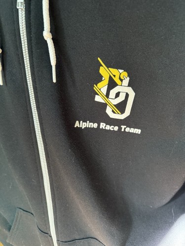 VETEMENTS Felpa con cappuccio e zip intera Del Oro Alpine Race Team
