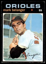 1971 Topps Mark Belanger #99 Baltimore Orioles VG-EX