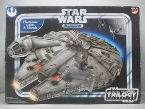 Star Wars Millennium Falcon komplett mit Box funktioniert Trilogie Sammlung 2004 - Bild 1 von 17