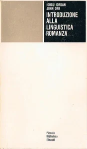 Iorgu Iordan - Diseño Orr Introducción Alla Lingüística Romanza - Einaudi 1973 - Imagen 1 de 1