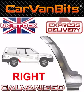 PER TOYOTA LAND CRUISER J100 98-07 5D RIPARAZIONE ARCO RUOTA POSTERIORE PANNELLO DAVANZALE R - Foto 1 di 8