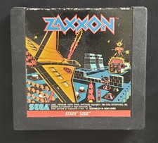 ATARI 5200 Zaxxon Sega Vintage Video Game Cartridge Cart Tested