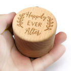Wood Ring Box for Wedding Rings Engagement
