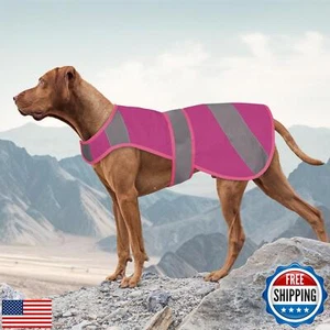 Dog Vest High Visibility Safety, Dog Hunting Vest, Adjustable Soft Dog Jacket - Picture 1 of 5