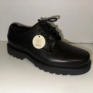 Man's Oxfords Rockport Main Route Northfield Waterproof 7 Wide K70011 Shoes Lace - Picture 1 of 10