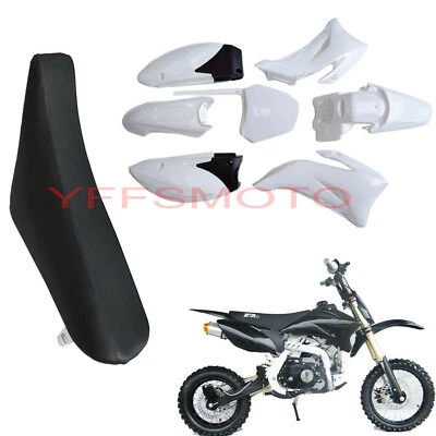 Plastic Body Frame Fender Fairing & Seat For Yamaha TTR110 TTR110E Dirt Pit Bike - Image 1 of 4