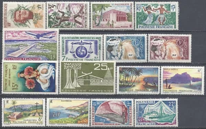 Franz. Polinesien. 16 Stk. postfrisch, einige mt Knitter - Imagen 1 de 2