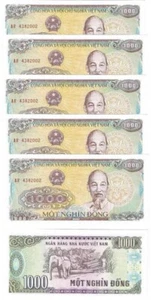 Vietnam - 10 pcs x 1000 Dong 1988 UNC P. 106a Lemberg-Zp - Picture 1 of 2