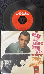 Chris Howland – Jenkka Jenkka Blindekuh / Wenn Ich James Bond Wär' 7'' Vinyl EX - Picture 1 of 7