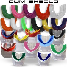 Boxing Gum Shield MMA Martial Arts Mouth Guard Teeth Protection Junior - Senior