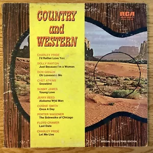Country and Western 33 1/3 rpm LP, PRS-388 with Dolly Parton, Charley Pride - Picture 1 of 4