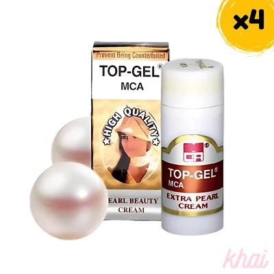 4X TOP GEL MCA CREMA EXTRA PERLA Extracto de Colágeno Natural Mancha Facial Foto 1 de 4