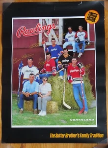 Rawlings THE SUTTER Brother's Family Tradition Poster GARY BRIAN DARRYL BRENT - Picture 1 of 4