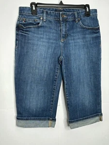 Tommy Hilfiger Womens Size 6 Denim Bermuda Shorts - Picture 1 of 12