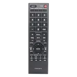 CT-RC1US-16 Ersatz-Fernbedienung passend für Toshiba TV 55L310U 32L110U 49L310U - Bild 1 von 4