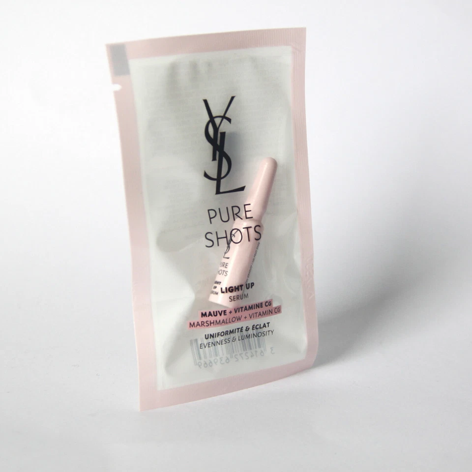 YVES SAINT LAURENT Pure Shots Light Up Serum Trial Size 1 ml 0.03 Oz. Sealed New - Image 1 of 1