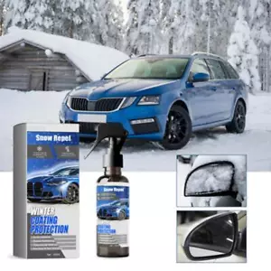 Car Windshield Snow Melting Coating Spray, Deicer Spray for Car Windshield 100ML - Picture 1 of 15