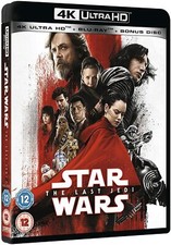 Star Wars: The Last Jedi 4K (2-DISC SET) [Blu-Ray] [Region Free]