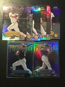 1999 FLEER MYSTIQUE Baseball VARIOUS INSERTS/PARALLELS You Choose ONE Card 