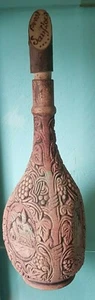 Wein Karaffe Weinflasche Vintage alte Keramik Retro - Bild 1 von 5