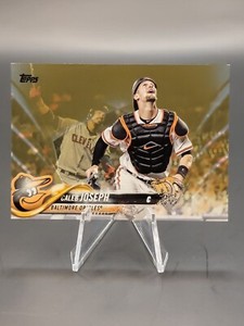 2018 Topps Series 2 - Caleb Joseph - Gold Parallel #/2018