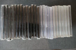 25 x Empty CD Jewel cases. 12 Black & 13 Clear CD. Mix of Good & VG. - Photo 1/1