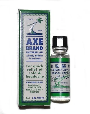 AXE 3 ML - ¡Alivio instantáneo del dolor/frío/dolor de cabeza marca Axe! Foto 1 de 4