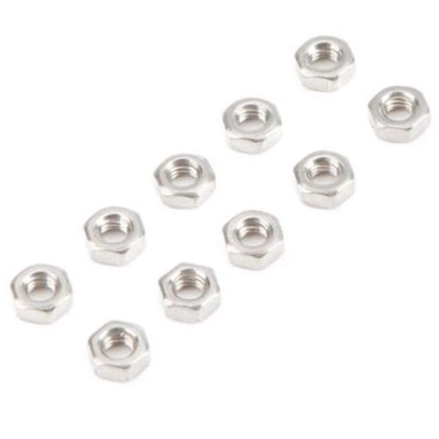 Losi LOS235013 Flat Nut M3 x 0.5 x 5mm (10) : Baja Rey / Rock Rey - Image 1 of 1