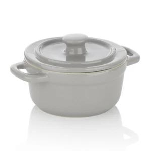 Mini cocotte Malin gris 10 cm céramique 10 cm Kela - Imagen 1 de 1