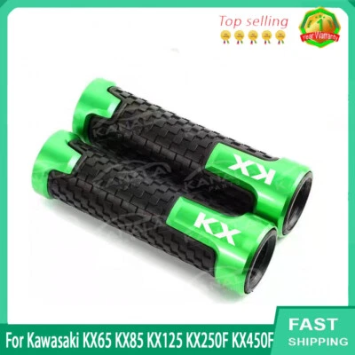 New Accessories Grips Handlebar / For Kawasaki KX65 KX85 KX125 KX250F KX450F Foto 1 de 4