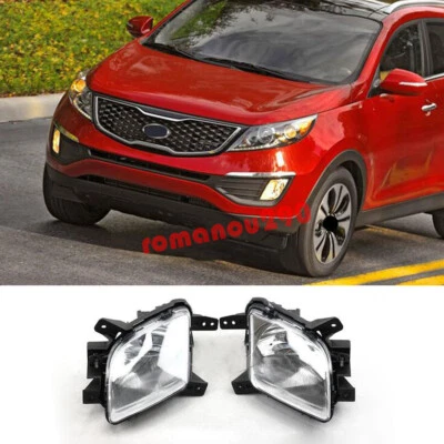 Luces antiniebla halógenas para parachoques delantero izquierdo derecho para Kia Sportage 2011 2012 2013 2 piezas Foto 1 de 4