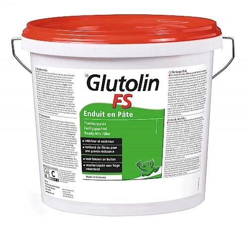 Glutolin Fs kg.14 Rasante fibrato per interno ed esterno. Ottimo anche su depron - Immagine 1 di 1