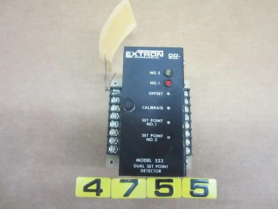 EXTRON MODEL 523 DUAL SET POINT DETECTOR 523-06 - Image 1 of 4