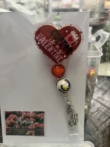 Coffee Is My Valentine Badge Reel, Valentine Theme - Bild 1 von 2