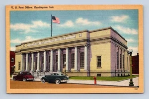 Cartolina U.S. Post Office Huntington Indiana 75267 non spedita - Foto 1 di 2
