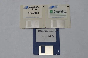 Juego de disquetes de instalación de arranque MS-DOS 5.0 6.22 (medios usados) elige tu versión - Imagen 1 de 8
