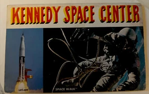 1966 Vintage Postcard BOOKLET - NASA - John F Kennedy Space Center NEVER OPENED - Picture 1 of 2