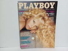 Play Boy Magazine February 1983 Melinda Mays & Kim Basingee & Women of Aspen