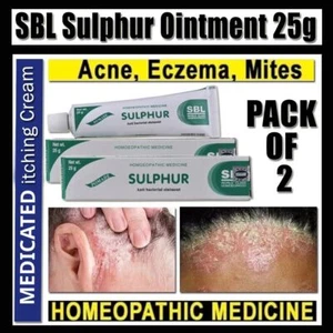 2 x Sulphur Ointment Cream for Blackheads & Spots | Deep Cleansing Treatment 25g - Picture 1 of 4