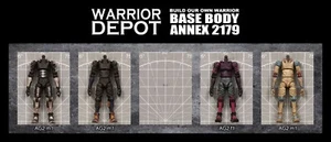 Acid Rain World Base Body Annex 2179 G2 - 1/18 3.75" GI Joe - Picture 1 of 45