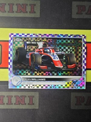 2022 Topps Chrome Formula 1 Racing Purple Refractor Calan Williams /199 - Image 1 of 2