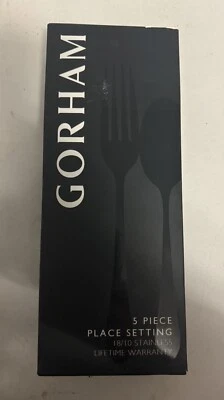NUEVO Juego de 5 piezas Gorham de acero inoxidable 18/10 Foto 1 de 4