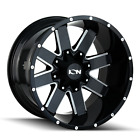 18x9 Ion 141 Gloss Black Milled Wheel 5x5/5x5.5 (18mm)